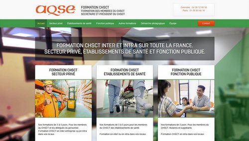 découvrez le nouveau site AQSE dédié à la Formation du CHSCT